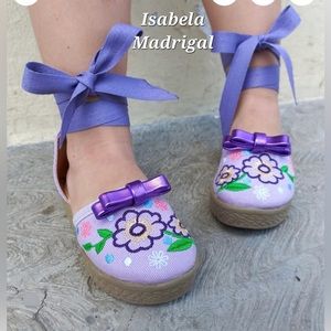 Encanto Isabella Zapatos Isabel encanto madrigal Handmade Shoes Espadrilles